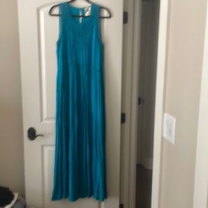Anthro maxi dress